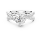 Round Twisted Pave Ring