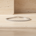 White Gold Princess Diamond Bracelet