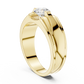 Men's Round Diamond Solitaire Ring