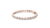Emerald Cut Diamond Tennis Bracelet