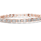 Emerald Cut Diamond Tennis Bracelet