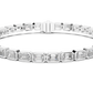 Emerald Cut Diamond Tennis Bracelet