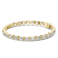 Emerald Cut Diamond Tennis Bracelet