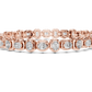 Cushion Cut Diamond Tennis Bracelet
