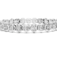 Cushion Cut Diamond Tennis Bracelet