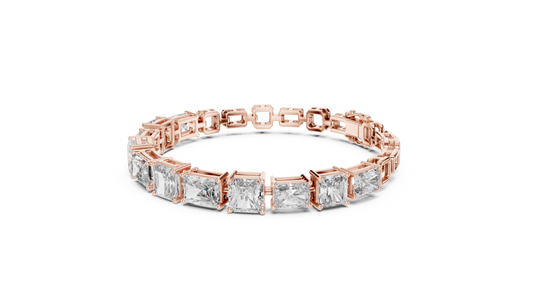 Radiant Cut Diamond Tennis Bracelet