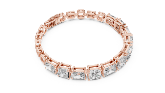 Radiant Cut Diamond Tennis Bracelet