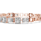 Radiant Cut Diamond Tennis Bracelet