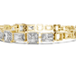 Radiant Cut Diamond Tennis Bracelet