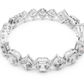 Unique Emerald Cut Diamond Tennis Bracelet