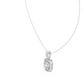 Cushion Cut Diamond Halo Pendant