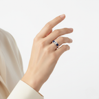 White Gold Round Diamond Ring