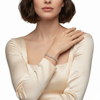 White Gold Princess Diamond Bracelet