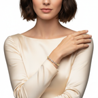 White Gold Multi-Shape Diamond Bracelet