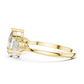 Pear Cut Three Stone Ring