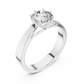 Eight Prong Round Diamond Solitaire