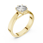 Eight Prong Round Diamond Solitaire