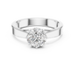 Eight Prong Round Diamond Solitaire