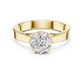 Eight Prong Round Diamond Solitaire