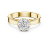 Eight Prong Round Diamond Solitaire