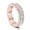 Emerald Cut Diamond Eternity Band