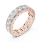 Emerald Cut Diamond Eternity Band
