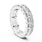 Emerald Cut Diamond Eternity Band