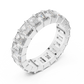 Emerald Cut Diamond Eternity Band