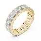 Emerald Cut Diamond Eternity Band