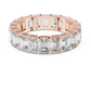 Emerald Cut Diamond Eternity Band