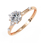 Diamond Constellation Engagement Ring | Unique Asymmetrical Design