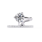 Open Wrap Diamond Ring | Modern Solitaire Engagement Style