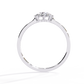 Dainty Flower Engagement Ring | Floral Diamond Cluster
