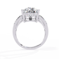 Pear Shaped Elegant Modern Design | Modern Pave Diamond Band