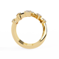 Diamond Vine Wrap Ring | Nature-Inspired Statement Ring