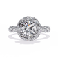 Intricate Halo Diamond Engagement Ring