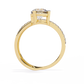 Open Wrap Diamond Ring | Modern Solitaire Engagement Style