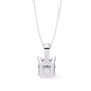 Princess Cut Diamond Solitaire Pendant