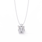 Princess Cut Diamond Solitaire Pendant