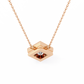 Bezel Set Princess Cut Solitaire Necklace | Floating Square Pendant