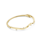 Wavy Diamond Bangle Bracelet
