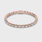 Emerald Cut Diamond Tennis Bracelet