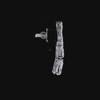 White Gold Multi-Shape Diamond Earrings