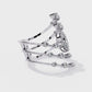 Diamond Vine Wrap Ring | Nature-Inspired Statement Ring