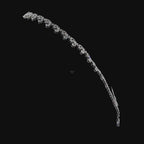 White Gold Pear Diamond Necklace