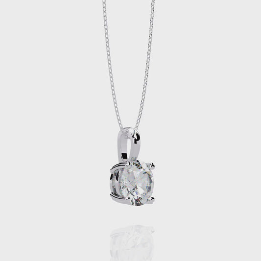 Round Diamond Solitaire with Fancy Basket Setting