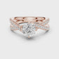 Round Twisted Pave Ring