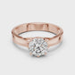 Eight Prong Round Diamond Solitaire