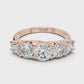 Five Stone Round Diamond Band