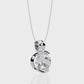 Solitaire Diamond Necklace | Classic Round Pendant for Women